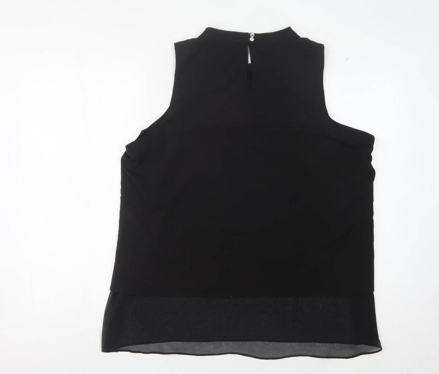 Marc New York Women's Black Sleeveless Blouse XL
