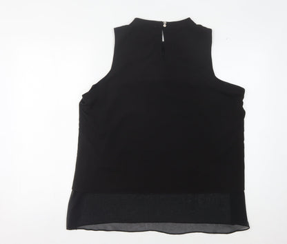 Marc New York Women's Black Sleeveless Blouse XL