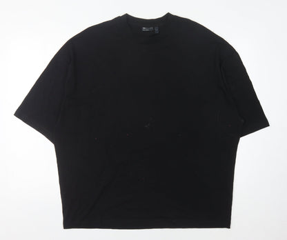 Mens UK Size XL ASOS Black  T-Shirt