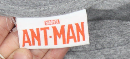 Marvel Ant-Man Men's Grey 2XL Graphic T-Shirt