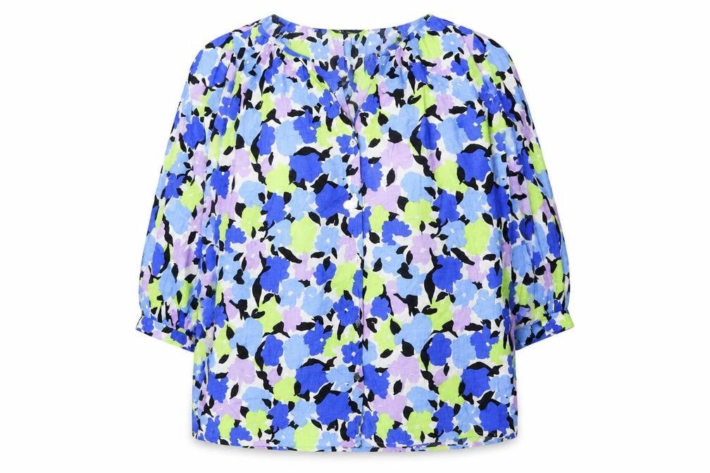 Womens UK Size 18 Marks and Spencer Multicoloured Basic Blouse