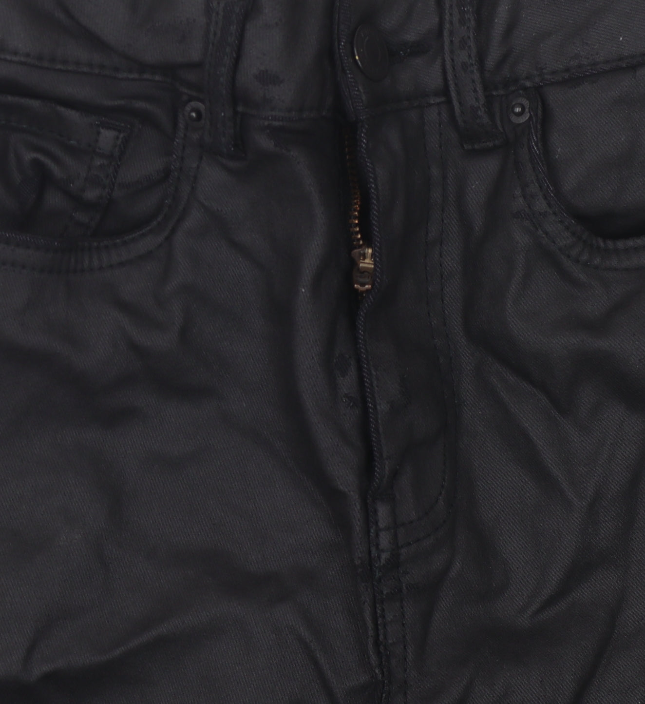 New Look Women's Black Skinny Trousers Size 8