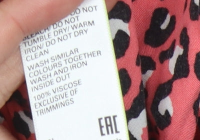 Womens UK Size 14 Marks and Spencer   Multicoloured Trousers