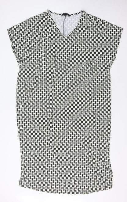 JD Williams Women's Black & White Geometric Shift 24