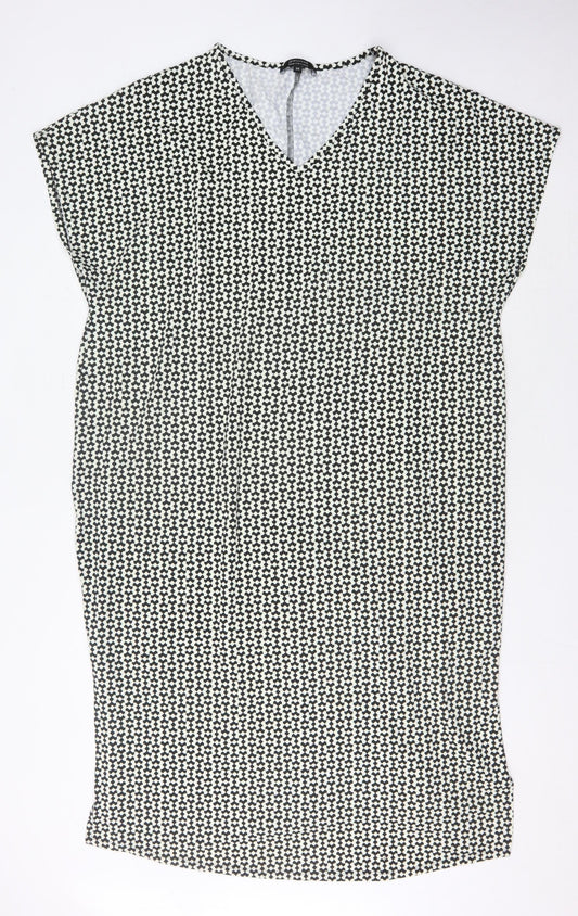 JD Williams Women's Black & White Geometric Shift 24