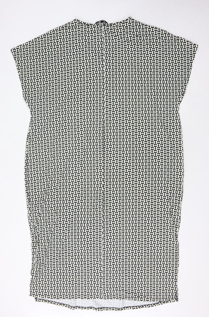 JD Williams Women's Black & White Geometric Shift 24