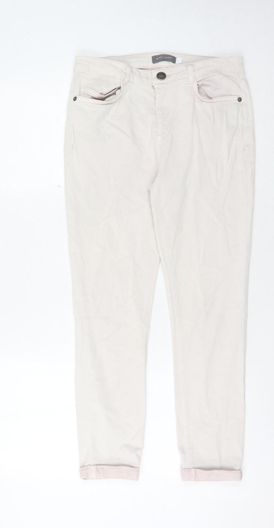 Mint Velvet Women's Beige Jeans Size 12