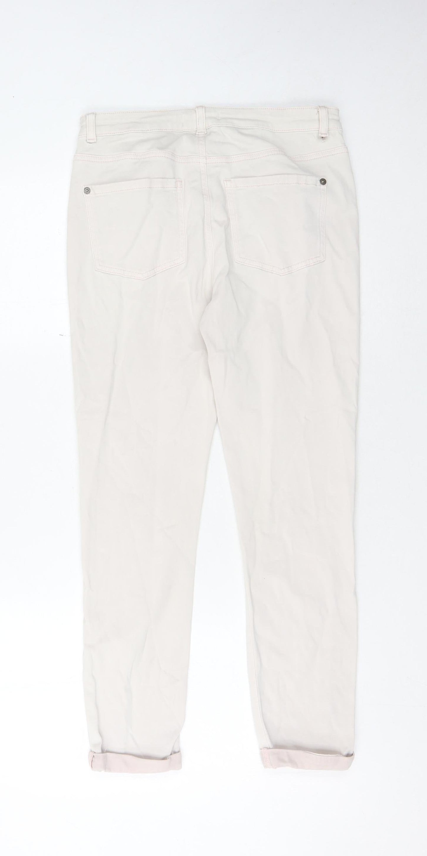 Mint Velvet Women's Beige Jeans Size 12