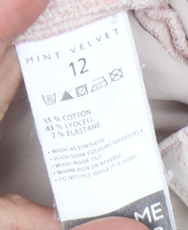 Mint Velvet Women's Beige Jeans Size 12