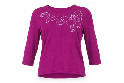 Womens UK Size 12 Eastex Purple Pullover Jumper