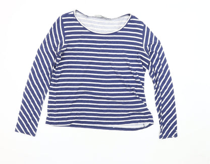 Womens UK Size 10 Betty & Co Blue Basic T-Shirt