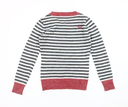 Womens UK Size XS ROXY Multicoloured Pullover Jumper