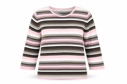 Womens UK Size 12 Eastex Multicoloured Pullover Jumper
