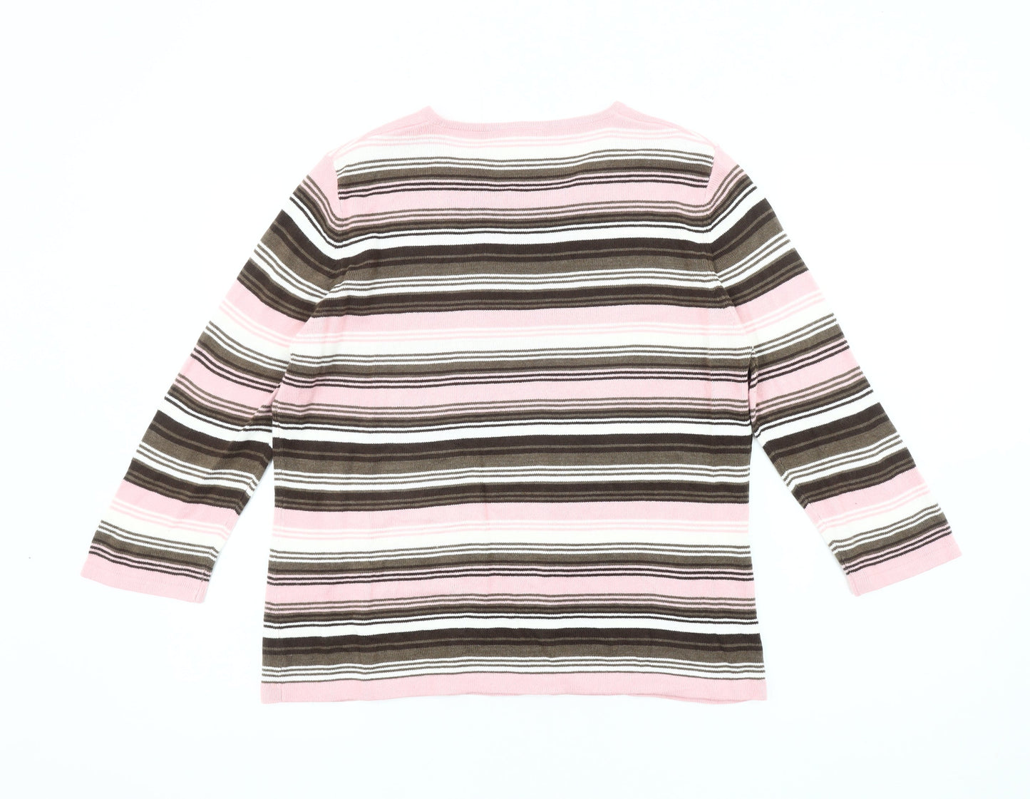 Eastex Women's Multicoloured Pullover Jumper Size 12