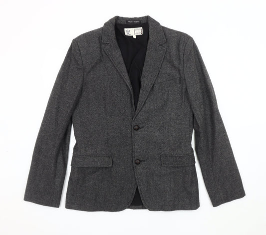 Mens UK Size XL Firetrap Regular Black Suit Jacket