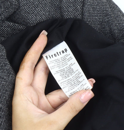 Mens UK Size XL Firetrap Regular Black Suit Jacket