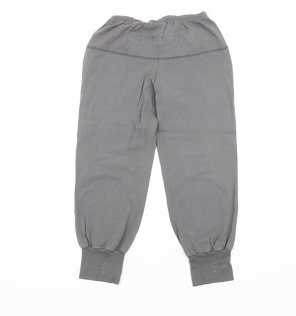 Asics Boys Grey Jogger Trousers XS