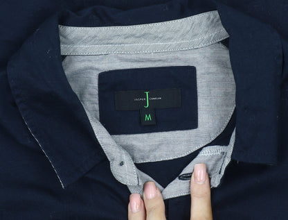 Jasper Conran Men's Blue Polo Shirt Medium