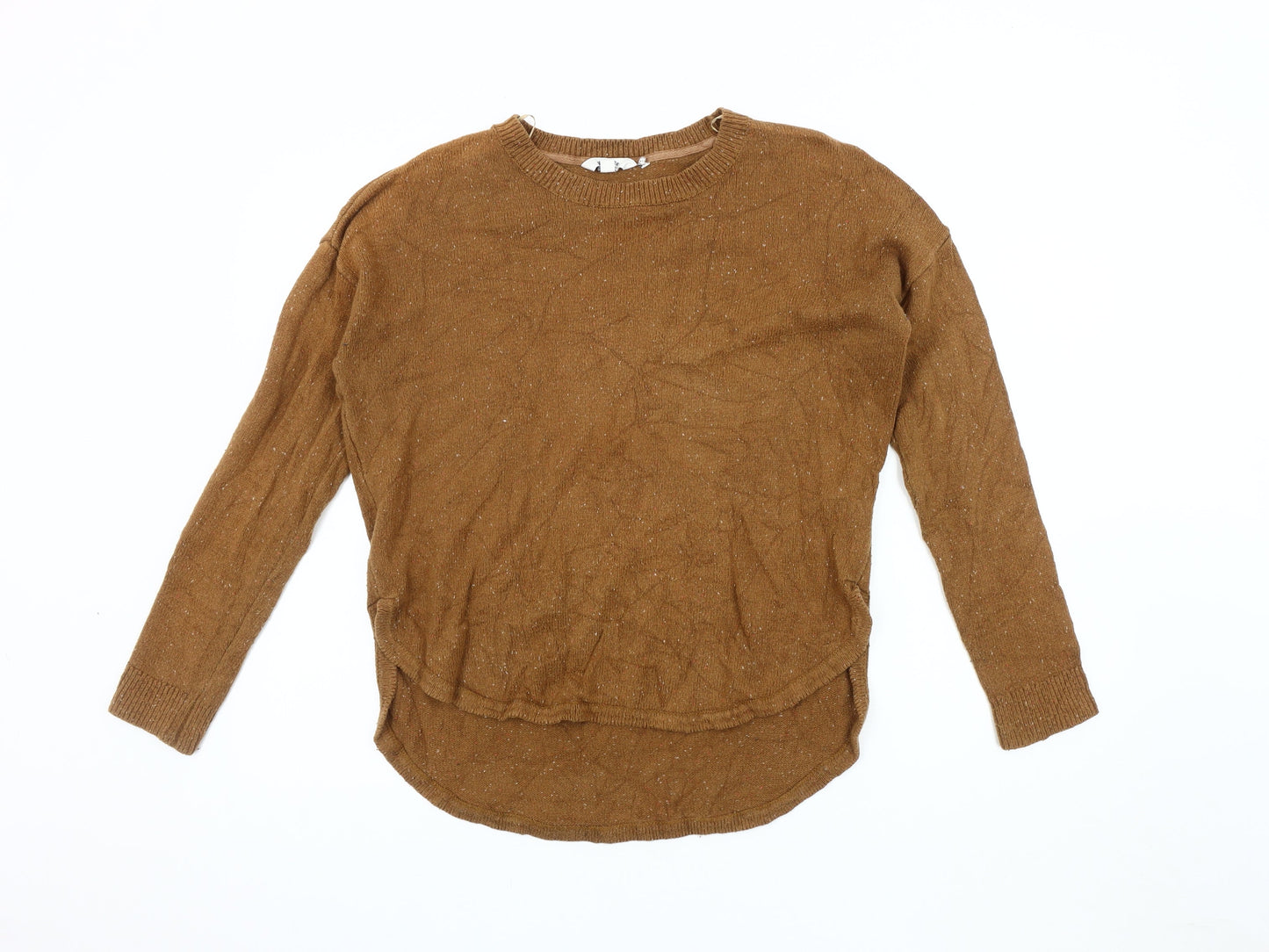Womens UK Size 10 Fatface Brown Pullover Jumper