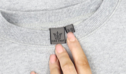 Firetrap Boys Grey Logo Sweatshirt 9-10 Years Pullover Crew