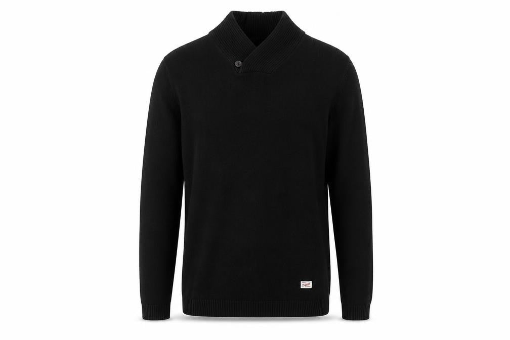 Mens UK Size M JACK & JONES Black Pullover Jumper