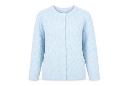 Womens UK Size S Honor Millburn Blue Cardigan Jumper