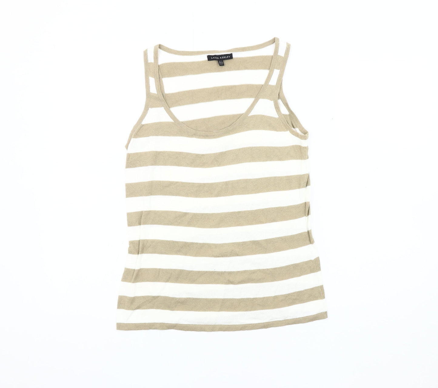 Womens UK Size 12 Laura Ashley Multicoloured Basic Tank