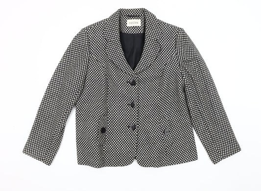 Eastex Women's Black & White Blazer Size 14
