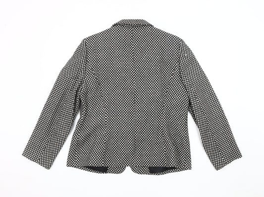 Eastex Women's Black & White Blazer Size 14