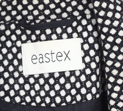 Eastex Women's Black & White Blazer Size 14