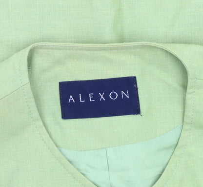 Womens UK Size 8 Alexon Regular Green Suit Jacket