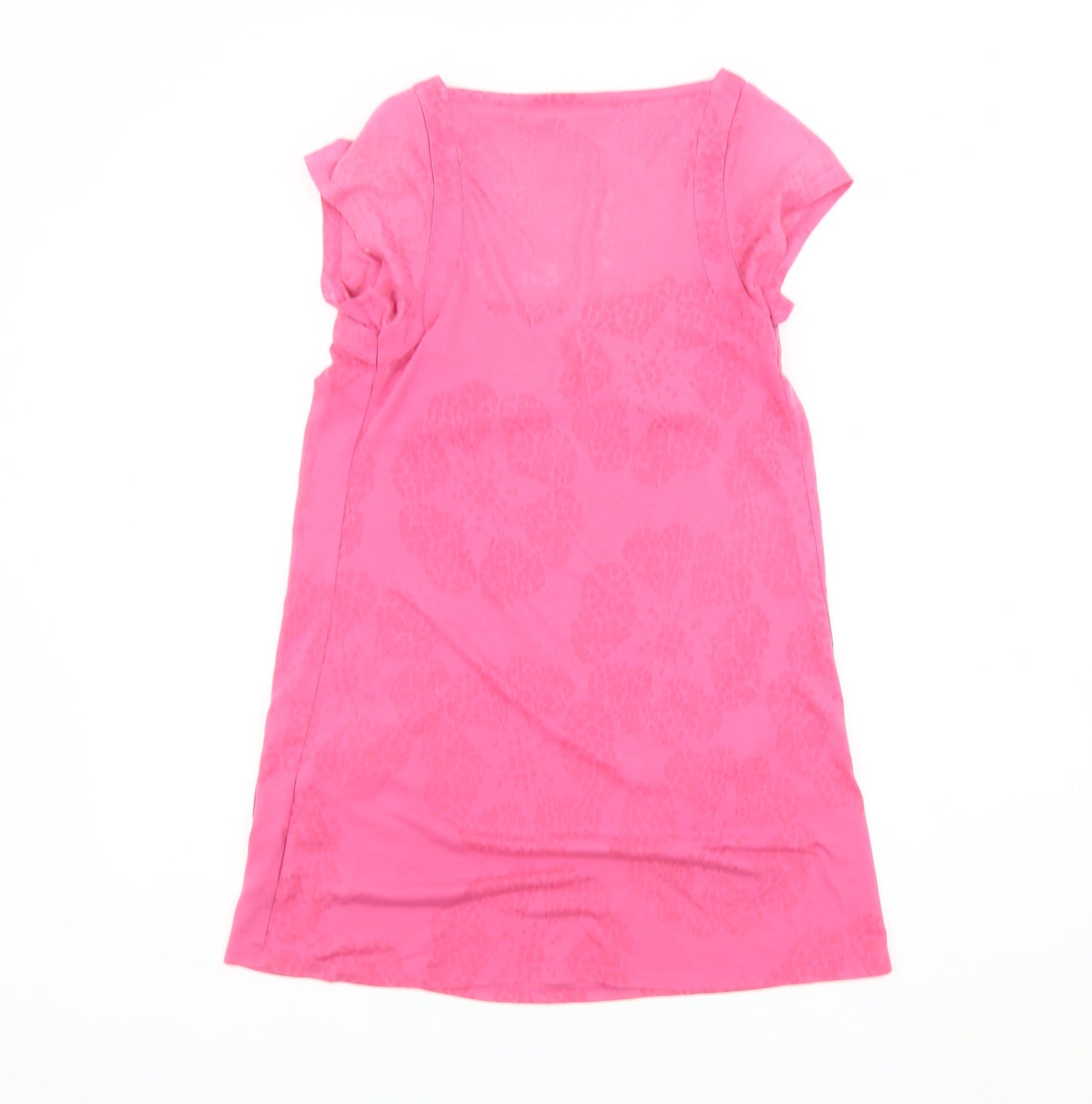 Womens UK Size M Billabong Pink Tunic T-Shirt