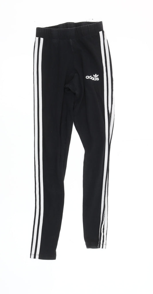 Adidas Women's Black XS Jogger Trousers, Gym
