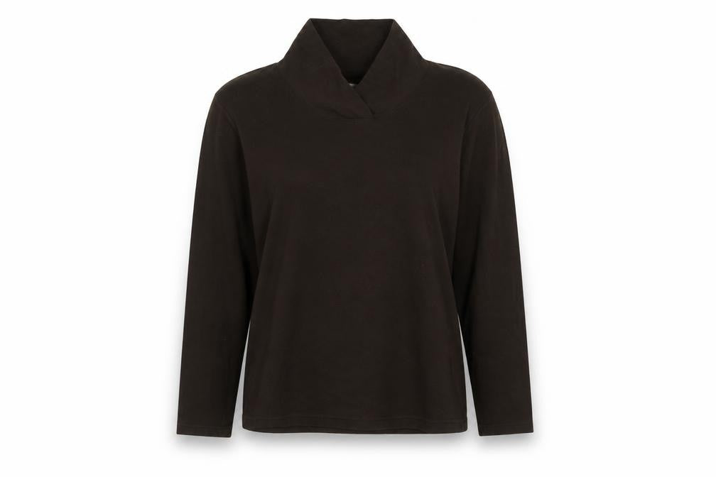 Womens UK Size 18 Cotton Traders Brown Basic T-Shirt