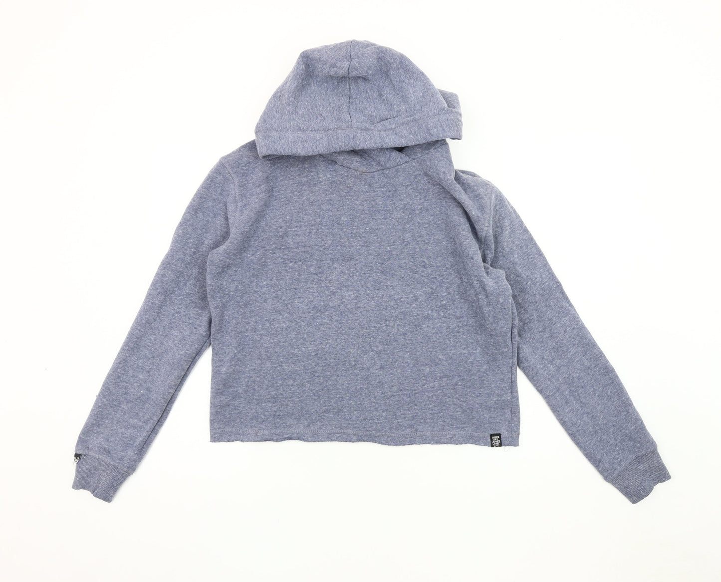 Superdry Women's Blue Pullover Hoodie, Size S