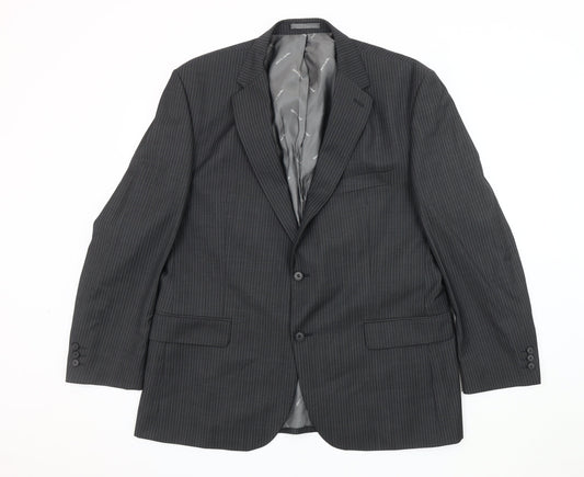 Mens UK Size 44 Pierre Cardin Regular Grey Suit Jacket