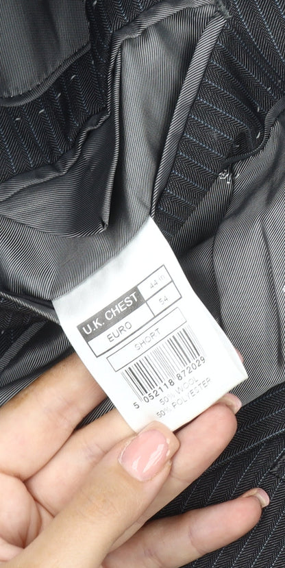 Mens UK Size 44 Pierre Cardin Regular Grey Suit Jacket