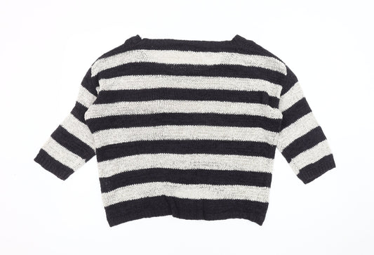 Womens UK Size 10 White Label Multicoloured Pullover Jumper