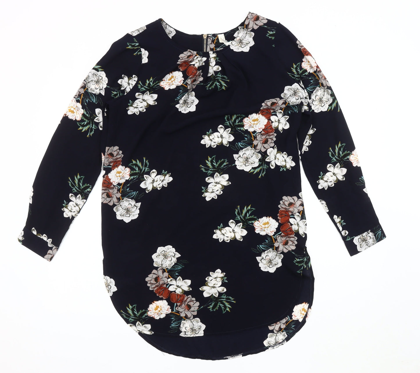 Womens UK Size 8 Stella Multicoloured Basic Blouse