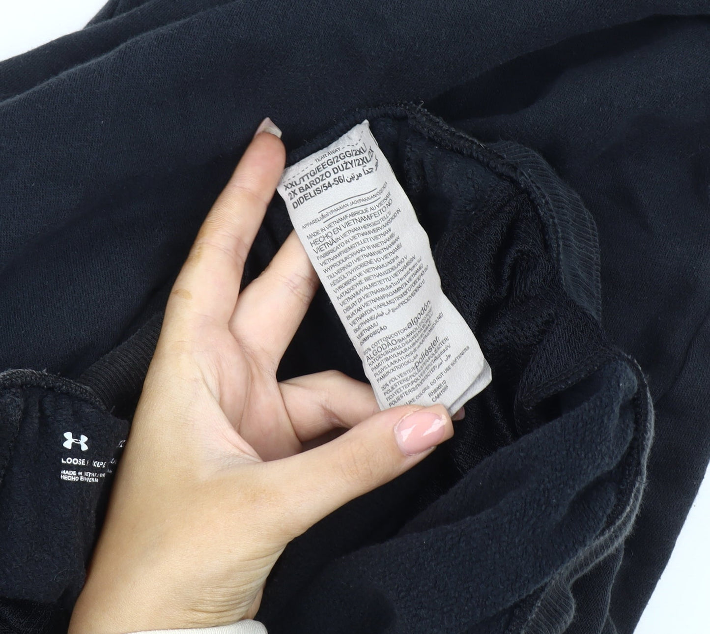 Under Armour Men's Black Jogger Trousers 2XL Activewear