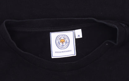 Leicester City FC Men's M Black/Green Colourblock T-Shirt