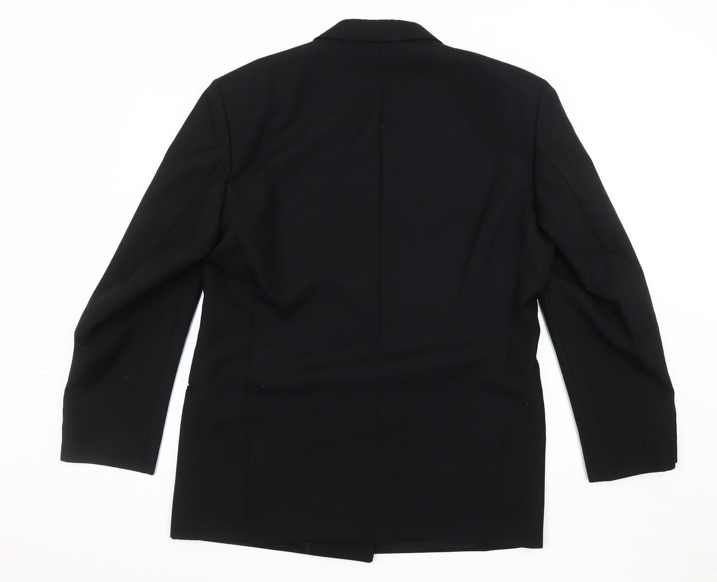 Mens UK Size 42 Moss Bros Regular Black Suit Jacket