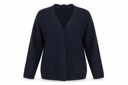Womens UK Size S Honor Millburn Black Cardigan Jumper