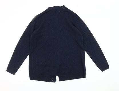 Honor Millburn Women's Black Open Front Cardigan, Size S, Knit