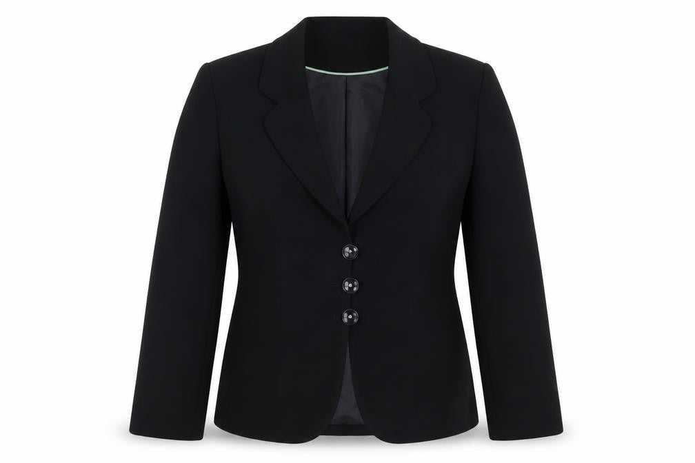 Womens UK Size 10 Eastex  Black Blazer