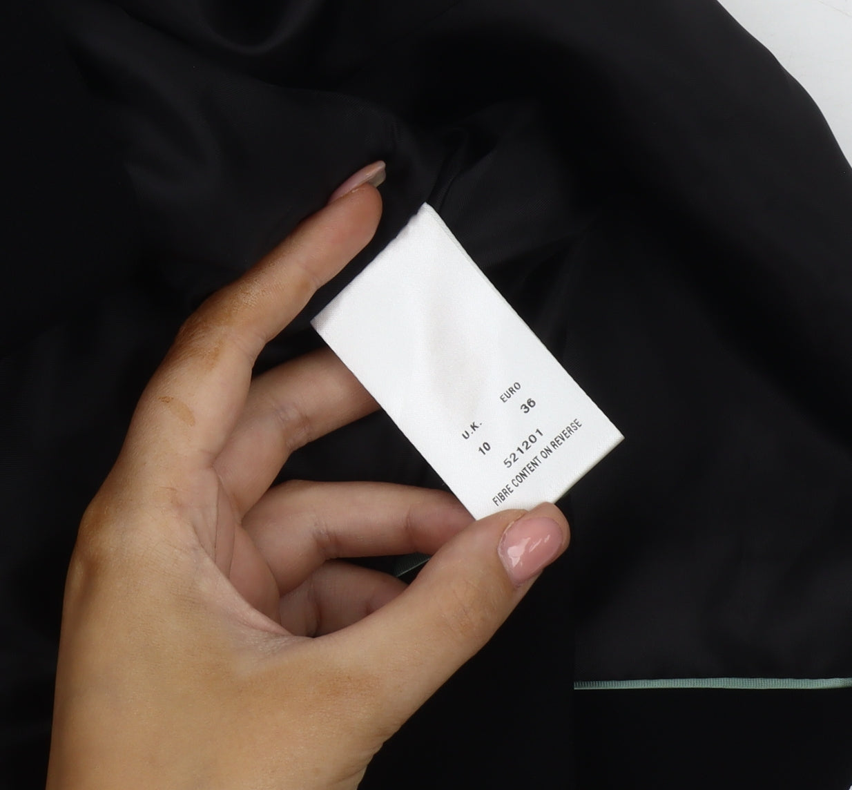 Eastex Women's Black Blazer Size 10 Elegant Three-Button