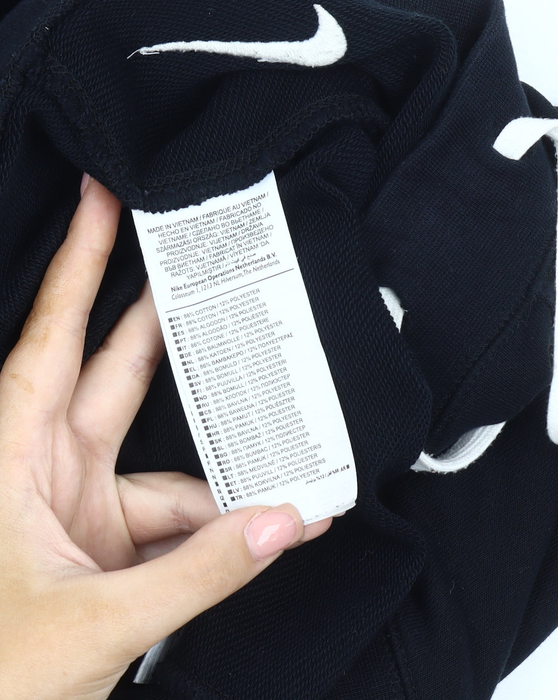 Nike Men's Black Jogger Trousers M Athletic Fit