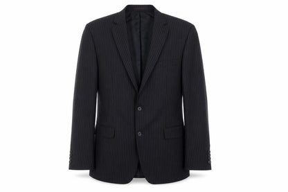 Mens UK Size 42 Jeff Banks Regular Black Suit Jacket