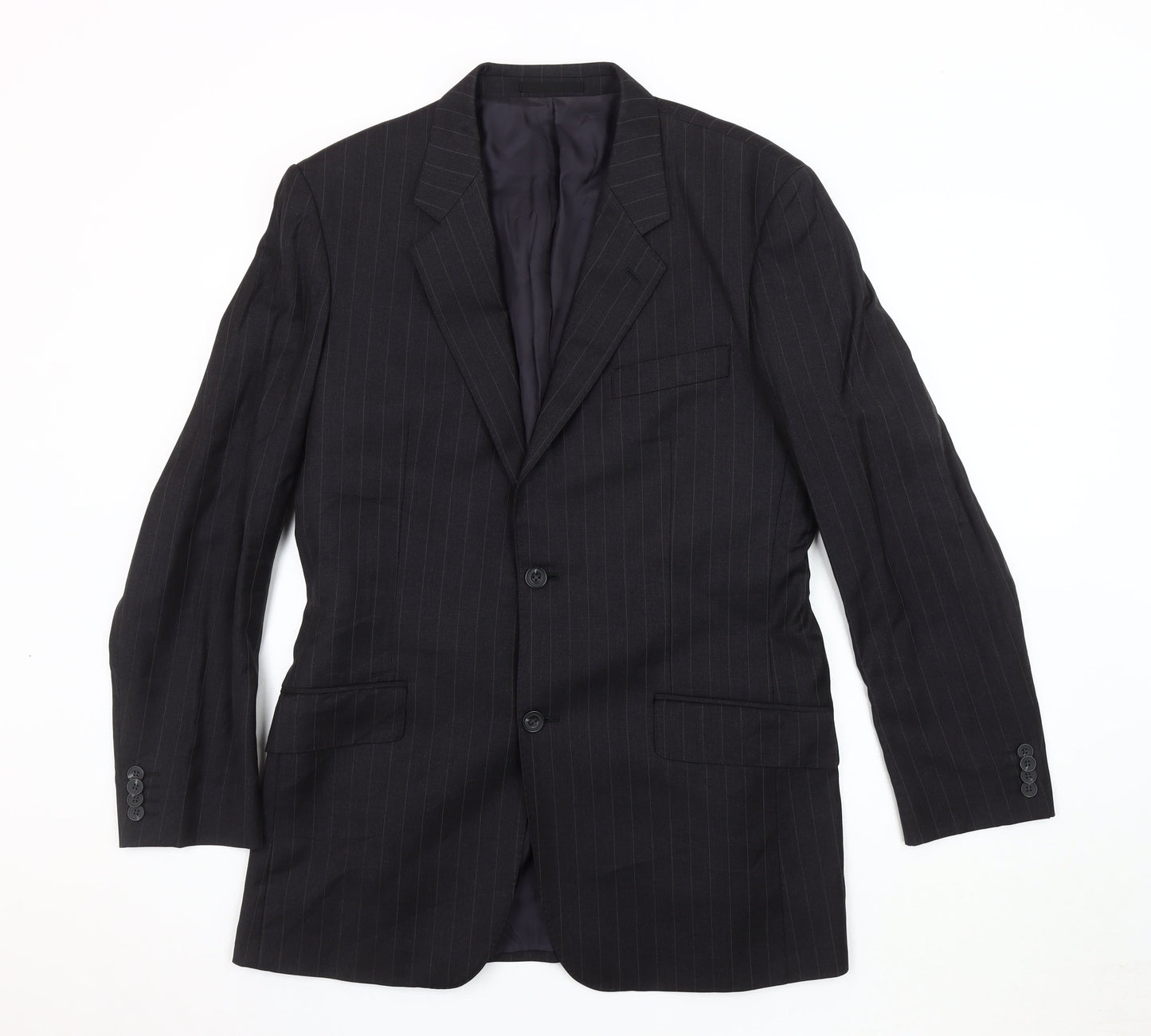 Mens UK Size 41 T.M.Lewin Regular Black Suit Jacket