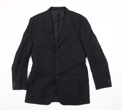 Mens UK Size 41 T.M.Lewin Regular Black Suit Jacket